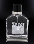 Lote 51 - GIORGIO ARMANI, FRASCO DE PERFUME, TESTER – Eau de Toilette "Armani Eau Pour Homme", Made in France, 100 ml. Nota: sem uso, com tampa, sem caixa