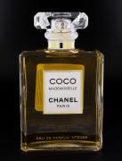 Lote 58 - CHANEL PARIS, FRASCO DE PERFUME, TESTER – Eau de Parfum "Coco Mademoiselle”, Made in France, 100 ml. Nota: sem uso, com tampa, sem caixa