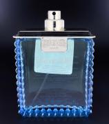 Lote 119 - VERSACE, FRASCO DE PERFUME, TESTER – Eau Fraîche Man "Versace", Made in Italy, 100 ml. Nota: sem uso, sem tampa, sem caixa