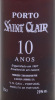 Lote 2037 - PORTO SAINT CLAIR 10 ANOS - Garrafa de Vinho do Porto, 10 Anos, Engarrafado em 1997, Envelhecido em Cascos, C. da Silva (vinhos), Vila Nova de Gaia, (750ml - 20%vol.) - 3