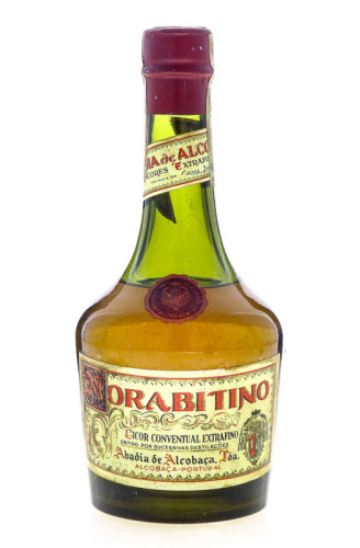 Lote 2039 - MORABITINO LICOR CONVENTUAL - Garrafa de Licor, Extrafino, Abadia de Alcobaça, (700ml aprox). Nota: ligeira perda adequada ao período de engarrafamento