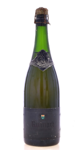 Lote 2076 - CAHMPAGNE RUINART - Garrafa de Champagne Francês, Brut, Ruinart, Reims, França, (750ml). Nota: falta do invólucro de protecção da rolha