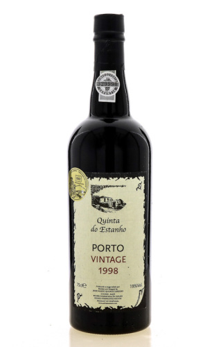 Lote 2089 - PORTO QUINTA DO ESTANHO VINTAGE 1998 - Garrafa de Vinho do Porto, Vintage 1998, Jaime Acácio Queiroz Cardoso, Cheires, Alijó, (750ml - 19%vol.). Nota: garrafa idêntica à venda por € 86,90. Consultar valor indicativo em http://www.garrafeiracle