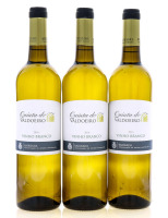 Lote 2102 - QUINTA DO VALDOEIRO 2013 - 3 Garrafas de Vinho Branco, DOC Bairrada, Quinta do Valdoeiro 2016, Sociedade Agrícola e Comercial dos Vinhos Messias, Mealhada, (750ml -12%vol.).