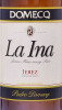 Lote 2109 - JEREZ DOMECQ LA INA - Garrafa de Jerez, La Ina, Fino Muy Seco, Pedro Domecq, Jerez de la Frontera, Espanha, (750ml - 15%vol.) - 3