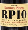 Lote 2133 - PORTO RAMOS PINTO 10 ANOS - Garrafa de Vinho do Porto RP10, Quinta de Ervamoira, Tawny 10 anos, Adriano Ramos Pinto, Vila Nova de Gaia, (750ml - 20%vol.). Nota: em caixa de cartão original - 4