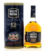 Lote 2145 - WHISKY WHYTE AND MACKAY 12 ANOS - Garrafa de Whisky, Premium Reserve Scotch Whisky, Aged 12 years, Escócia, (700ml - 40%vol.). Nota: em caixa de metal original
