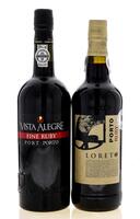 Lote 2161 - GARRAFAS DE VINHO DO PORTO - 1 Garrafa LORETO envelhecido em cascos de madeira. Produzido e engarrafado pela Adega Cooperativa de Sabrosa, (750Ml – 19,5% vol.). Nota: Este Porto foi galardoado com uma MEDALHA DE PRATA em 2016 no International