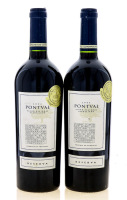 Lote 2173 - PONTUAL RESERVA 2004 - 2 garrafas de Vinho Tinto, Vinho Regional Alentejano, Reserva 2004, PLC Companhia de Vinhos do Alandroal, (750ml - 14,5%vol.)