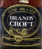 Lote 2234 - BRANDY CROFT - Garrafa de Brandy, Fine Brandy, Croft & Cª, Vila Nova de Gaia, (750ml – 40%vol.) - 3