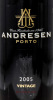 Lote 2252 - PORTO ANDRESEN VINTAGE 2005 - Garrafa de Vinho do Porto, Vintage 2005, engarrafado em 2007, J.H. Andresen, Vila Nova de Gaia, (750ml - 20%vol.) Nota: garrafa idêntica à venda por € 60,37 (DKK 399). Consultar valor indicativo em https://www.and - 3