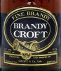 Lote 2266 - BRANDY CROFT - Garrafa de Brandy, Fine Brandy, Croft & Cª, Vila Nova de Gaia, (750ml – 40%vol.) - 3