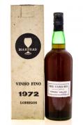 Lote 2299 - MARTHAS 1972 - Garrafa de Vinho Fino, Vinho Velho 1972, Garrafeira Particular, Manuel de Almeida Martha, Lobrigos, (750ml). Nota: em caixa de cartão original