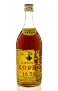 Lote 2375 - BRANDY KOPKE – Garrafa de Brandy, Kopke 5 Estrelas, Engarrafado em 1988, C. N. Kopke & Cª Lda, (1000ml – 41%vol). Nota: garrafa idêntica foi vendida por € 45 na Oportunity Leilões. Rótulo algo danificado. Consultar valor indicativo em https://oportunityleiloes.auctionserver.net/view-auctions/catalog/id/1453/lot/476744/