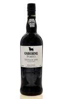 Lote 2387 - PORTO OSBORNE VINTAGE 2000 - Garrafa de Vinho do Porto, Vintage 2000, Engarrafado em 2003, Osborne Portugal, Vila Nova de Gaia, (750ml - 20%vol.). Nota: garrafa idêntica à venda por € 37,50. Consultar valor indicativo em https://www.garrafeira