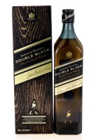 Lote 2401 - WHISKY JOHNNIE WALKER DOUBLE BLACK - Garrafa de Whisky, Double Black, Blended Scotch Whisky, John Walker & Sons, Escócia, (700ml - 40%vol.). Nota: garrafa idêntica à venda por € 32. Em caixa de cartão original. Consultar valor indicativo em ht