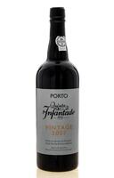 Lote 2419 - PORTO QUINTA DO INFANTADO VINTAGE 2007 - Garrafa de Vinho do Porto, Vintage 2007, engarrafado em 2009, Quinta do Infantado, Gontelho, Covas do Douro, (750ml - 19,5%vol.). Nota: garrafa idêntica à venda por € 42,50. Consultar valor indicativo e