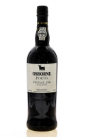 Lote 2579 - PORTO OSBORNE VINTAGE 2000 - Garrafa de Vinho do Porto, Vintage 2000, Engarrafado em 2003, Osborne Portugal, Vila Nova de Gaia, (750ml - 20%vol.). Nota: garrafa idêntica à venda por € 37,50. Consultar valor indicativo em https://www.garrafeira