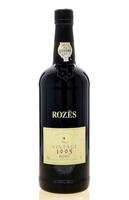 Lote 2639 - PORTO ROZÈS VINTAGE 1995 - Garrafa de Vinho do Porto, Vintage 1995, Rozès Lda, Vila Nova de Gaia, (750ml - 20%vol.). Nota: garrafa idêntica à venda por € 35. Consultar valor indicativo em https://winehouseportugal.com/rozes/1881-rozes-vintage-