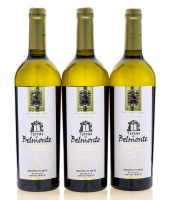 Lote 2676 - TERRAS DE BELMONTE KOSHER RESERVA 2011 - 2 Garrafas de Vinho Branco, DOC Beira Interior, Terras de Belmonte, Kosher Reserva 2011, Adega Cooperativa da Covilhã, (750ml - 13,5%vol.). Nota: das melhores uvas das castas Arinto e Fernão Pires. Este