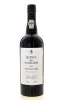 Lote 2736 - PORTO QUINTA DO SAGRADO VINTAGE 1994 - Garrafa de Vinho do Porto, Vintage 1994, Engarrafado em 1996, Quinta do Sagrado, (750ml - 20%vol.). Nota: garrafa idêntica à venda por € 89,50. Consultar valor indicativo em http://garrafeiracleriporto.co