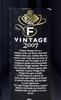 Lote 2784 - PORTO FONSECA VINTAGE 2007 - Garrafa de Vinho do Porto, Fonseca Vintage 2007, Bottled in 2009, Fonseca Guimaraens, (750ml - 20%vol.). Nota: garrafa idêntica à venda por € 131,19. Consultar valor indicativo em https://www.onwine.pt/vinho-do-por - 4