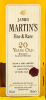 Lote 2799 - WHISKY JAMES MARTIN'S 20 ANOS - Garrafa de Whisky, Fine & Rare, Blended Scotch Whisky, Escócia (700ml - 43%vol). Nota: garrafa idêntica (com caixa) à venda por € 418,20. Consultar valor indicativo em https://www.winershop.com/en/blended/3877-w - 3