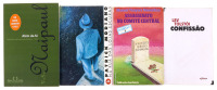 Lote 115 - CONJUNTO DIVERSO DE LIVROS - 4 Vols. "ALÉM DA FÉ-INDONÉSIA, IRÃO, PAQUISTÃO, MALÁSIA-1998", V.S. Naipaul, 2001, Companhia das Letras, São Paulo; "NA RUA DAS LOJAS ESCURAS", Patrick Modiano, 1987, Relógio d´Água, Lisboa; "O ASSASSINATO NO COMITÉ