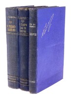 Lote 138 - CONJUNTO DE OBRAS DA AUTORIA DE EÇA DE QUEIROZ - 3 Vols. "O PRIMO BASÍLIO"; "A ILUSTRE CASA DE RAMIRES", 1945; e "EGIPTO - NOTAS DE VIAGEM", 1964. Editora Lello & Irmão, Porto. Encadernações editoriais cartonadas. Nota: sinais de manuseamento e