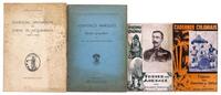 Lote 814 - CONJUNTO DIVERSO DE OPÚSCULOS SOBRE AS EX-COLÓNIAS - 4 Vols. "FIGURAS DAS GUERRAS DE ÁFRICA", Julião Quintinha, 1936, Cadernos Coloniais, Cosmos, Lisboa; "FREIRE DE ANDRADE", Eduardo Noronha, s.d., Cadernos Coloniais, Cosmos, Lisboa; "LOURENÇO 