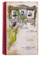 Lote 841 - NOVELAS DO MINHO - Por Camilo Castelo Branco, 1903, 2ª edição, Parceria António Maria Pereira, Lisboa, (I - Gracejos que matam; O Commendador; O Cego de Landim; A Morgada de Romariz - 244 p. - II - O Filho Natural; Maria Moysés - 200 p. - III -