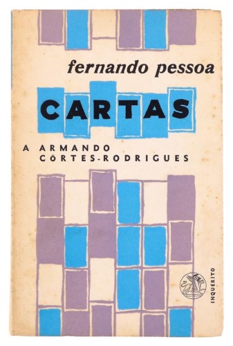 Lote 885 - CARTAS A ARMANDO CÔRTES-RODRIGUES - Por Fernando Pessoa, 1959, 2ª edição, Editorial Inquérito, Lisboa. Apresentação de Joel Serrão. In-8º (19 cm). Encadernação de capa de brochura. Nota: sinais de manuseamento, pontos de acidez, páginas por apa