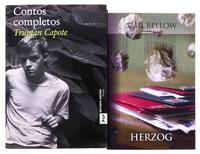 Lote 911 - CONJUNTO DIVERSO DE LIVROS - 2 Vols. "CONTOS COMPLETOS", Truman Capote, 2008, Sextante Editora, Lisboa; e "HERZOG", Saul Bellow, 2009, Relógio d´Água/SPA, Lisboa. Encadernações de capa de brochura. Nota: exemplares bem estimados