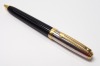 Lote 22 - SHEAFFER, ESFEROGRÁFICA - BALLPOINT - Corpo em resina com tampa em aço inoxidável, clip e acabamentos banhados a ouro. Made in U.S.A. Bom estado de conservação, ligeiros sinais de uso. Acondicionada em caixa de origem com documentação - 3