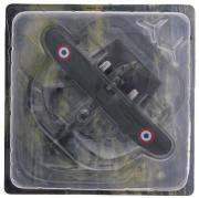 Lote 31 - MINIATURA DE AVIÃO - Avião combate 2ª guerra mundial POTEZ 540, Força Aérea Francesa, 1933, novo com caixa e base identificativa. Escala 1:72