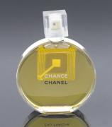Lote 52 - CHANEL PARIS, FRASCO DE PERFUME, TESTER – Eau de Toilette Eau Fraîche "Chance", Made in France, 100 ml. Nota: sem uso, com tampa, sem caixa