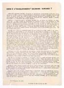 Lote 113 - SALDANHA SANCHES - Panfleto datado 2-12-1974 por um grupo de militantes da UEC chamando-lhe traidor e de ter denunciado os seus camaradas à PIDE (Panfleto histórico). Raro