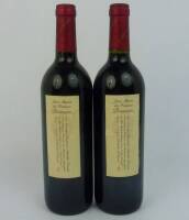 Lote 808 - Lote de 2 garrafas de Vinho Tinto, PRIMUM, José Maria da Fonseca, Palmela, colheita de 1995, para coleccionadores. Vinho de grande qualidade.