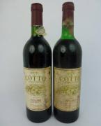 Lote 845 - Lote de 2 garrafas de Vinho Tinto, QUINTA DO CÔTTO, Douro, colheita de 1990, para coleccionadores. Nota: uma com perda