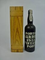 Lote 952 - Lote de Garrafa de Vinho do Porto, Barros, 1985 Vintage Port, para coleccionador.