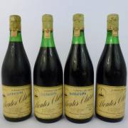 Lote 993 - Lote de 4 garrafas de vinho tinto, MONTES CLAROS, Borba, garrafeira 1947 Pied Cuve. Para coleccionador.
