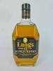 Lote 1211 - Lote de 1 garrafa de whisky LANGS 12 anos, Scotch Whisky. Para coleccionador.