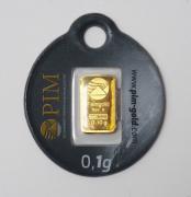Lote 118 - OURO FINO 24 KT - Barra de Ouro de 999,9 (24 kt) de 0,1 g, em invólucro selado, numerado e certificado de autenticidade emitido pela PIM, NMR Melter Assayer, Assayer Nadir. Peso: 0,10 g. http://www.bportugal.pt/Mobile/BPStat/DominiosEstatisticos.aspx?IndID=122473