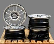 Lote 20 - OZ WHEELS, JANTES - Conjunto de 4 jantes cinzentas. Dim. 7,5''x16''. Nota: sinais de uso