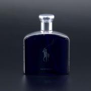 Lote 16 - RALPH LAUREN, FRASCO DE PERFUME - Eau de Parfum "Polo Blue", Made in France, 125 ml. Nota: sem uso, com tampa, sem caixa