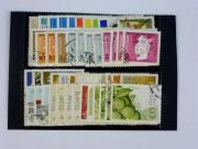 Lote 181 - Filatelia - Selos; Portugal - 15 séries completas de selos usados; Cotação Afinsa: 59€; Origem Coleccionador José A.T.Macedo