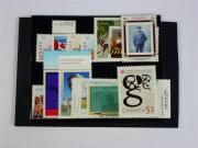 Lote 361 - Filatelia - Selos; Canada - Séries Completas de selos em estado novo s/ charneira; Cotação Scott: 33€; Origem Coleccionador José A.T.Macedo
