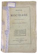 Lote 24 - DELICTOS DA MOCIDADE - Camilo Castelo Branco. 1ª Edição. Porto: Livraria Civilização, 1889. Livro com 269 páginas. Livro em capa de brochura. Exemplar idêntico encontra-se à venda por € 75. Consultar valor indicativo em https://t.ly/pGWjO