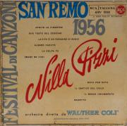 Lote 16 - NILLA PIZZI, FESTIVAL DI CANZONI SAN REMO 1956 - Disco de vinil de 33 Rpm. Encontram-se edições idênticas à venda por €20,00. Consultar valor indicativo em https://www.discogs.com/sell/item/884698904. Nota: Capa com sinais de uso e desgaste, pode apresentar riscos ou empeno. Não testado