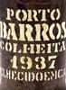 Lote 2016 - PORTO BARROS 1937 - Garrafa de Vinho do Porto, Colheita 1937, Envelhecido em Casco, Engarrafado em 1985, Barros, Almeida & Cª, Vila Nova de Gaia, (750ml - 20%vol.). Nota: garrafa idêntica à venda por € 426,67. apresenta perda adequada ao perío - 3